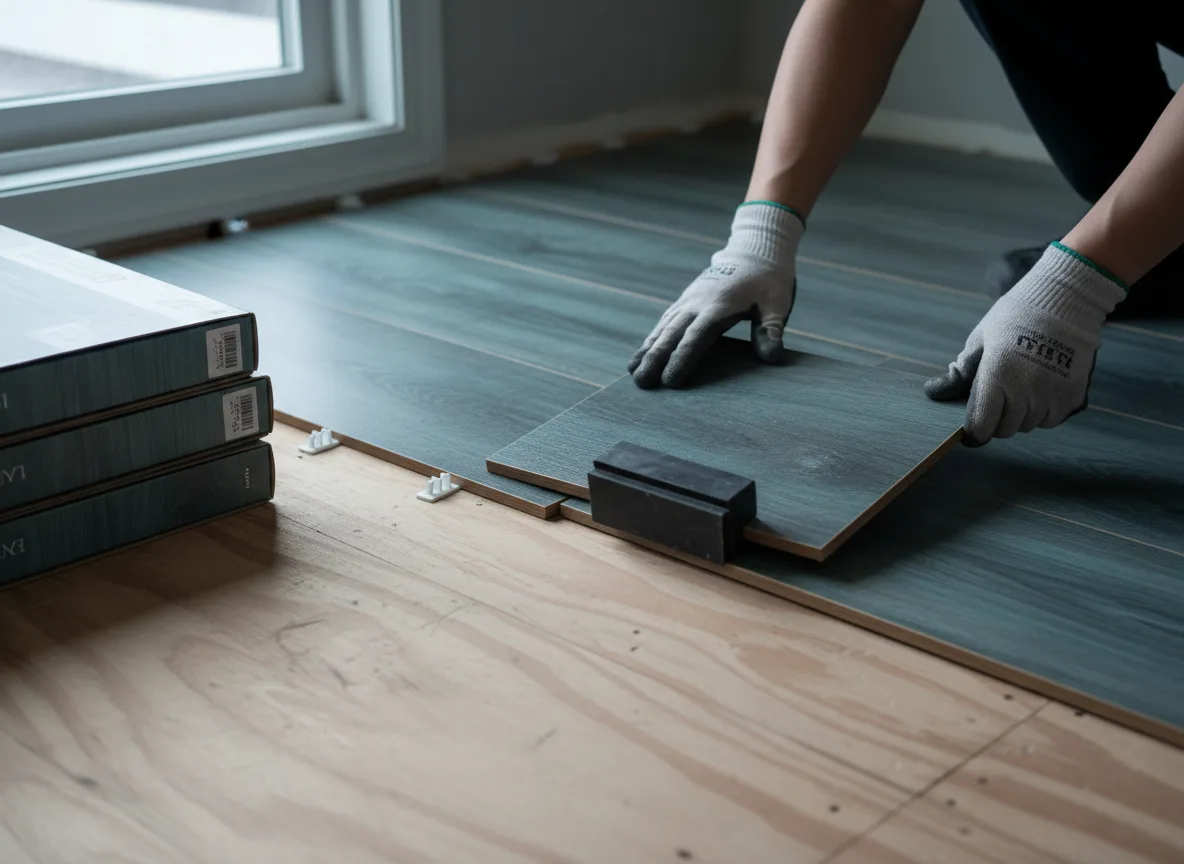 Luxury Vinyl Plank Installation company in Velva, ND
